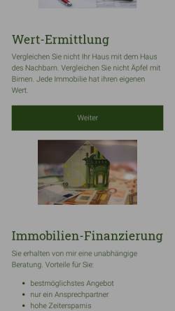 Vorschau der mobilen Webseite www.jahner-immobilien.de, Jahner Immobilien