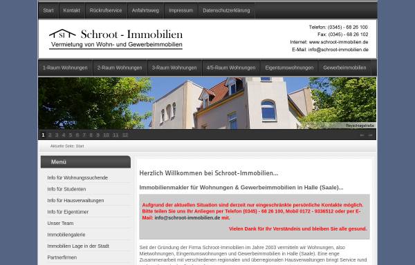 Vorschau von www.schroot-immobilien.de, Schroot Immobilien