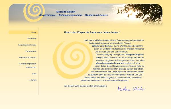 Vorschau von www.marlene-klisch.de, Klisch, Marlene