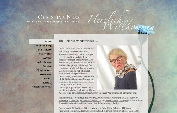 Vorschau von www.ness-therapie.de, Christina Ness
