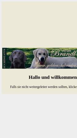 Vorschau der mobilen Webseite www.golden-labrador.at, Vom Brandl-Weiher