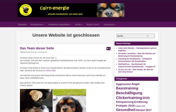Vorschau von www.cairn-energie.de, Cairn-Energie