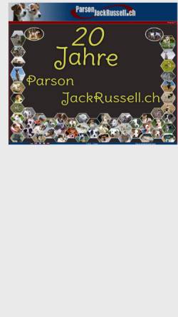 Vorschau der mobilen Webseite www.jackrussell.ch, Parson Russell/Jack Russell Terrier