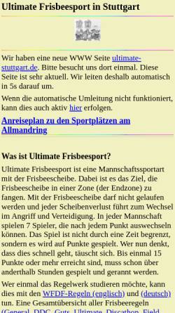 Vorschau der mobilen Webseite www.selk-stuttgart.de, Die Sieben Schwaben Stuttgart