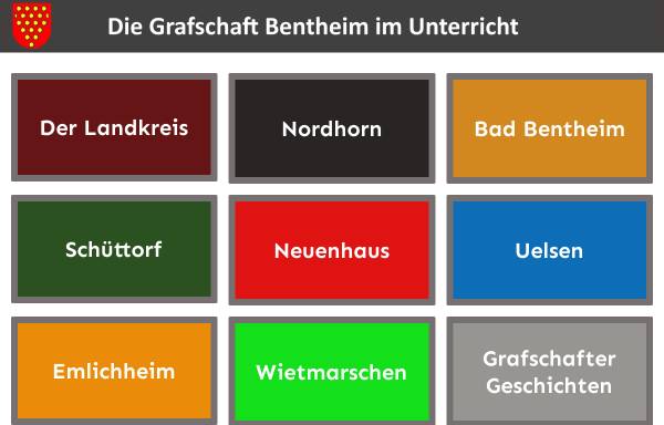 Vorschau von www.gbiu.de, Die Grafschaft Bentheim im Unterricht