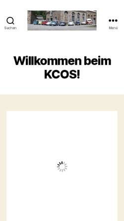 Vorschau der mobilen Webseite www.kcos.de, Käfer-Club Osnabrück e.V.