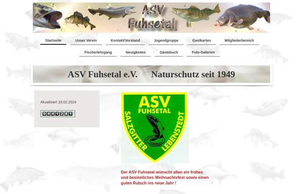 Vorschau von www.asvfuhsetal.de, Angelsportverein Fuhsetal