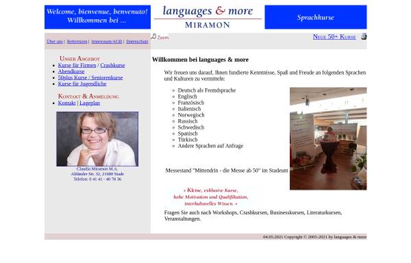 Languages & more - Claudia Miramon