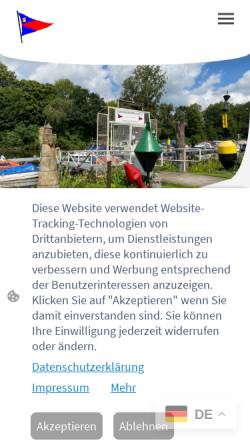 Vorschau der mobilen Webseite www.owv-ol.de, Oldenburger Wassersportverein e.V. (OWV)