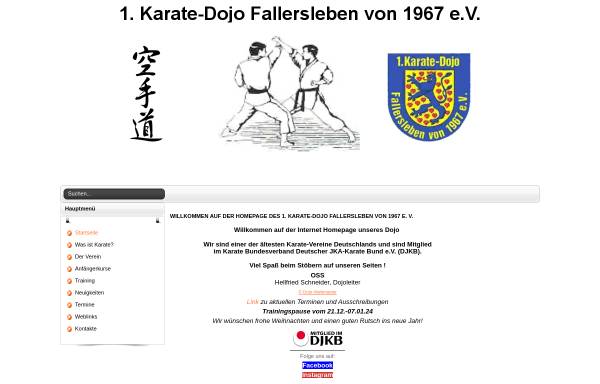 Vorschau von www.karate-dojo-fallersleben.de, 1.Karate-Dojo Fallersleben von 1967 e.V.