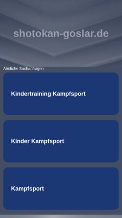 Shotokan Karate Club Goslar e.V.