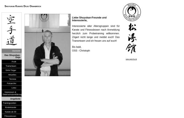 Vorschau von www.karate-osnabrueck.de, SSC Dodesheide, Osnabrück