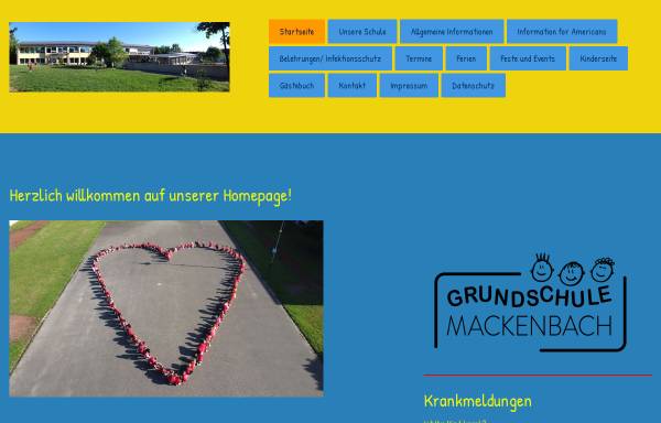 Vorschau von grundschulemackenbach.jimdo.com, Grundschule Mackenbach