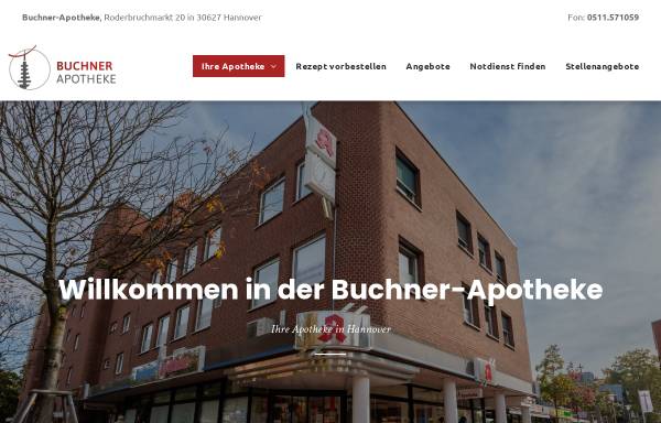 Vorschau von www.buchner-apotheke.de, Buchner-Apotheke