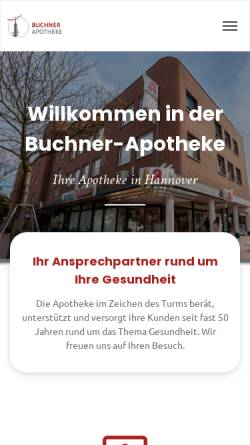 Vorschau der mobilen Webseite www.buchner-apotheke.de, Buchner-Apotheke