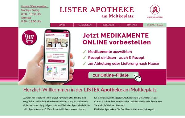 Vorschau von www.lister-apotheke.de, Lister Apotheke, Dr. Brigitte Seegerer