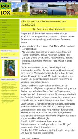 Vorschau der mobilen Webseite www.tourilox.de, Tourilox