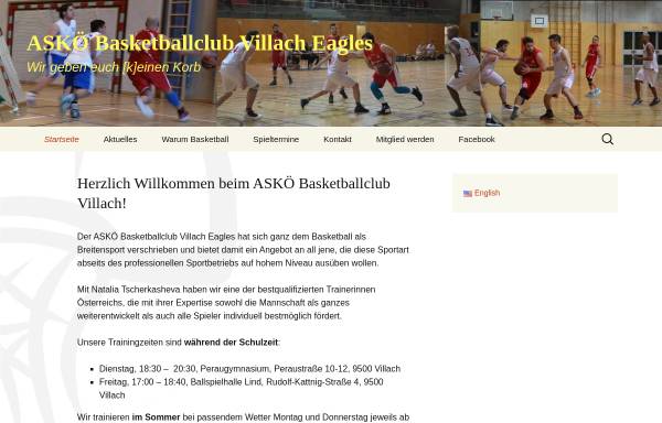 Vorschau von www.basketball-villach.at, ASKÖ Basketball Club Villach