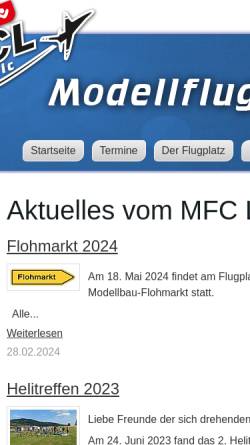 Vorschau der mobilen Webseite www.mfc-linz.at, ASKÖ Modellflugclub Linz