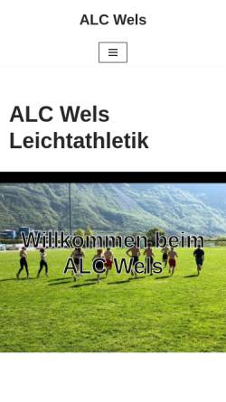 Vorschau der mobilen Webseite www.alc-wels.at, ALC-Wels
