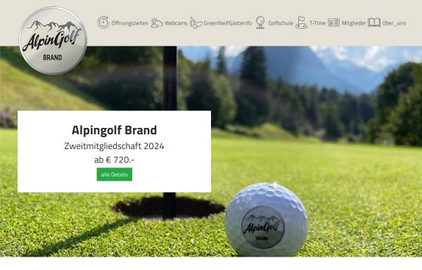 Vorschau von www.gcbrand.at, Golf Club Brand