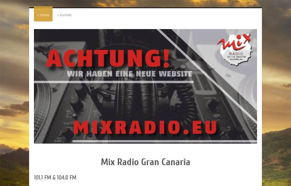 Vorschau von www.mix-radio.net, Mix 101 FM Radio