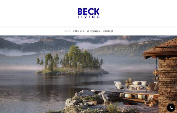 Vorschau von www.beck-living.de, Beck Living, oHG