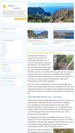 Vorschau der mobilen Webseite www.gomera-insel.de, Reiseführer La Gomera