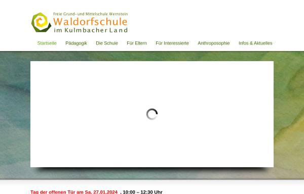 Vorschau von www.waldorfschulewernstein.de, Freie Waldorfschule Wernstein