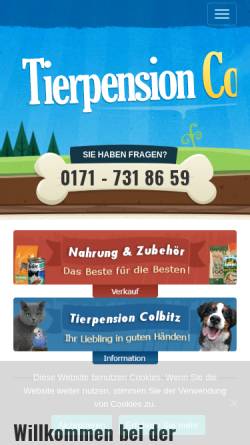 Vorschau der mobilen Webseite www.kunokuehne.de, KK Aquarienservice