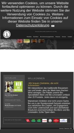 Vorschau der mobilen Webseite www.residenz-biere.de, Liebharts Privatbrauerei GmbH & Co.KG