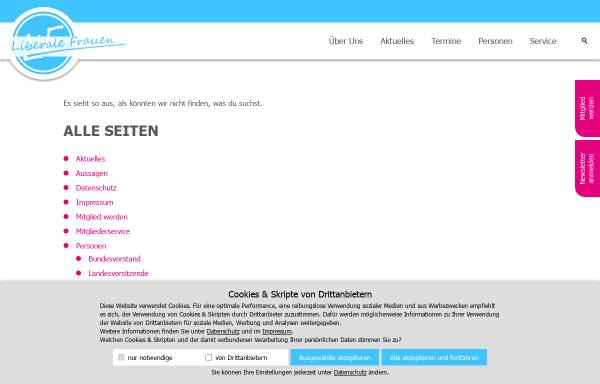 Vorschau von liberale-frauen.de, Liberale Frauen Hessen