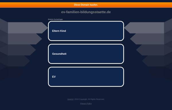 Vorschau von www.ev-familien-bildungsstaette.de, Evangelische Familien-Bildungsstätte Wetterau