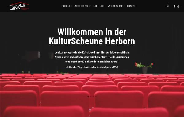 Vorschau von www.kusch-herborn.de, Kulturscheune Herborn