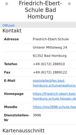 Vorschau der mobilen Webseite friedrich-ebert.bad-homburg.schule.hessen.de, Friedrich-Ebert-Schule