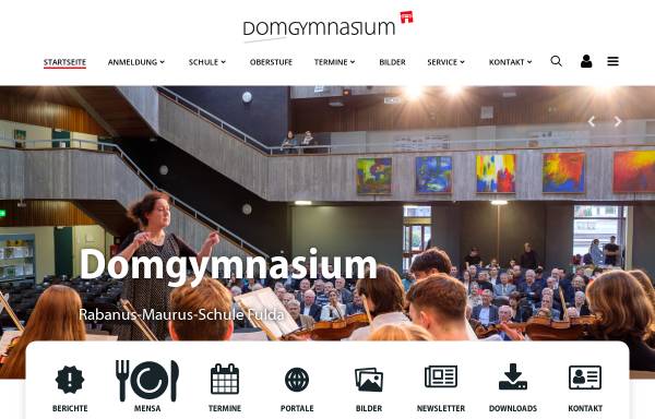 Vorschau von www.rms-fulda.de, Rabanus-Maurus-Schule (Domgymnasium)