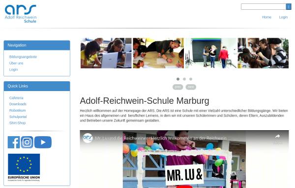 Vorschau von www.adolf-reichwein-schule.de, Adolf-Reichwein-Schule