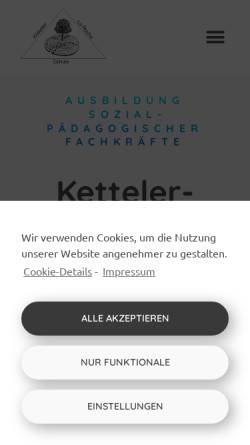 Vorschau der mobilen Webseite www.kettlaro.de, Ketteler-LaRoche - Schule