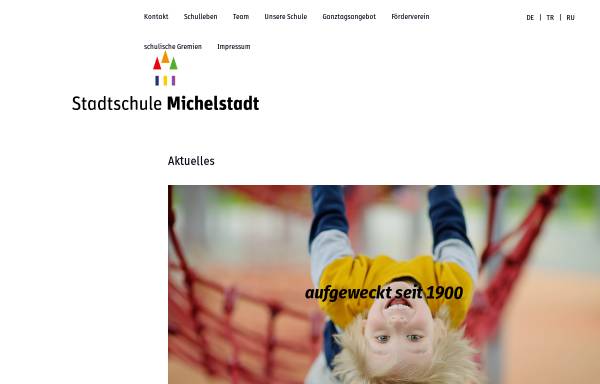 Vorschau von www.stadtschule-michelstadt.de, Stadtschule Michelstadt