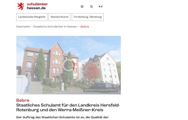 Vorschau von www.schulamt-bebra.hessen.de, Staatliches Schulamt