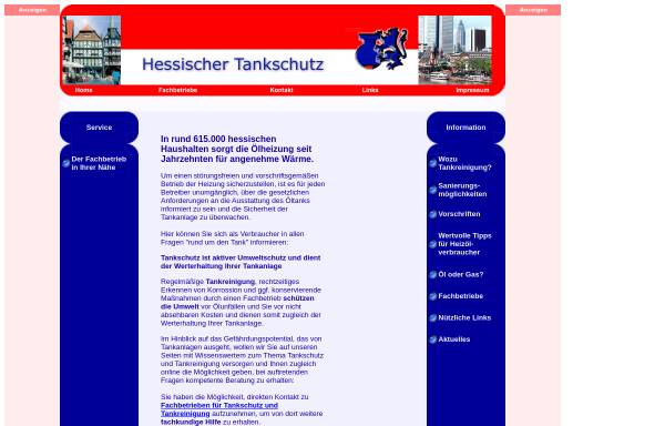Vorschau von www.hessischer-tankschutz.de, Hessischer Tankschutz