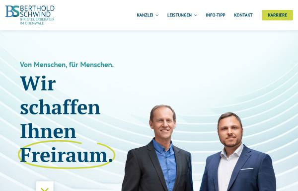 Vorschau von www.stb-schwind.de, Steuerberater Schwind und Partner