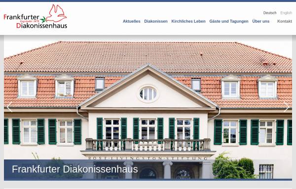 Vorschau von www.diakonisse.de, Frankfurter Diakonissenhaus