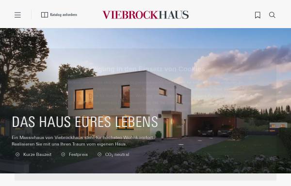 Vorschau von www.viebrock-haus.de, Viebrockhaus AG