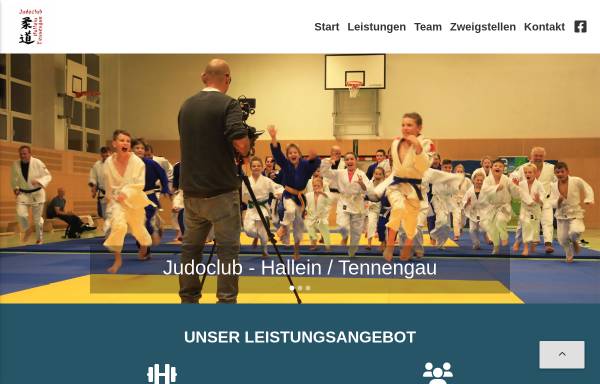 Vorschau von www.judo-hallein.at, Judoclub Hallein