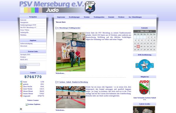 Vorschau von www.psv-merseburg.de, PSV Merseburg e.V.