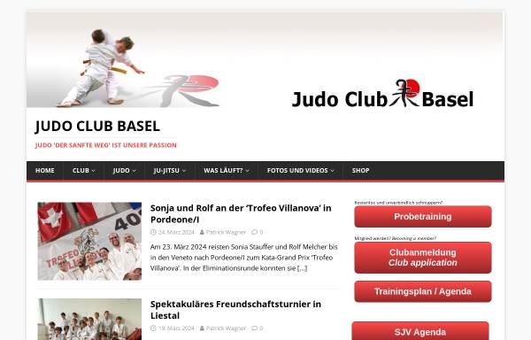 Vorschau von www.judobasel.com, Judo Club Basel