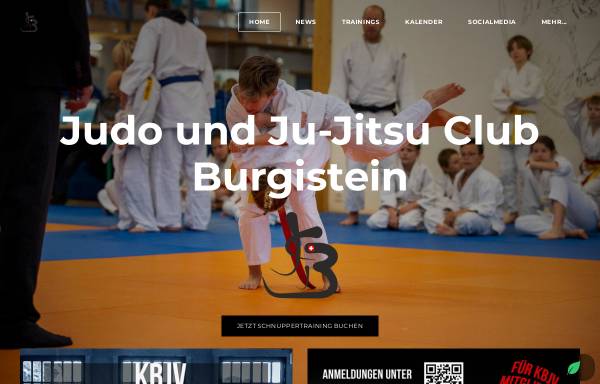 Vorschau von www.jjjcb.ch, Judo und Ju-Jitsu Club Burgstein