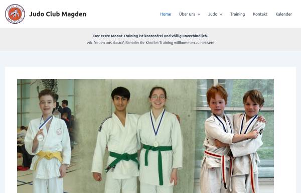 Vorschau von www.judoclubmagden.ch, Judoclub Magden