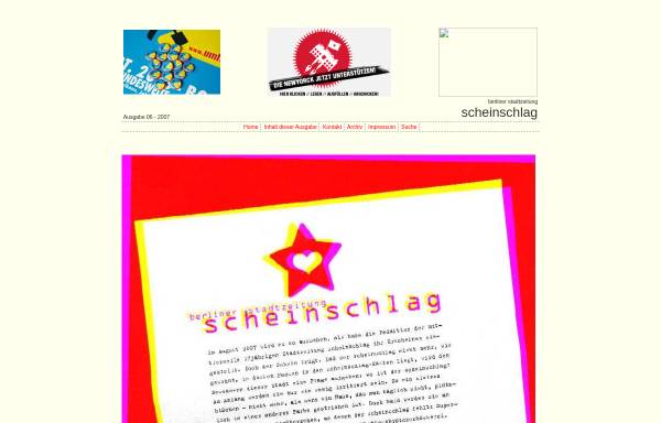 Vorschau von www.scheinschlag-online.de, Scheinschlag-Online